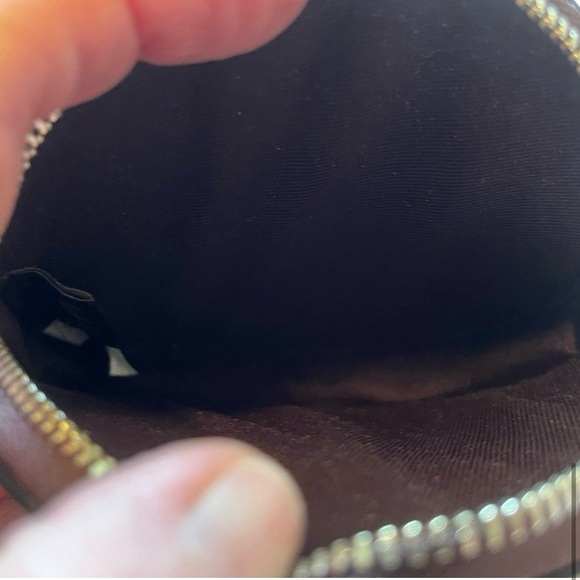 Coach Wizard of Oz NWT round gold glitter coin purse bag charm key fob - Picture 11 of 15